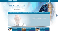 Desktop Screenshot of drralphdavis.com